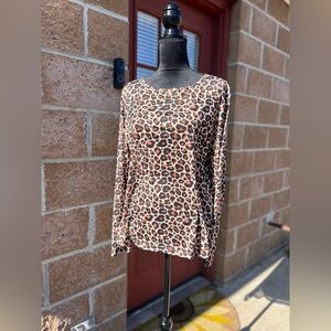 Nuggles Cheetah Mesh Layering Top